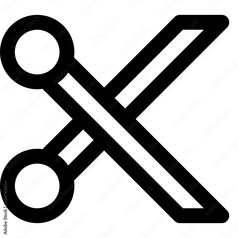 Scissor tool for cutting