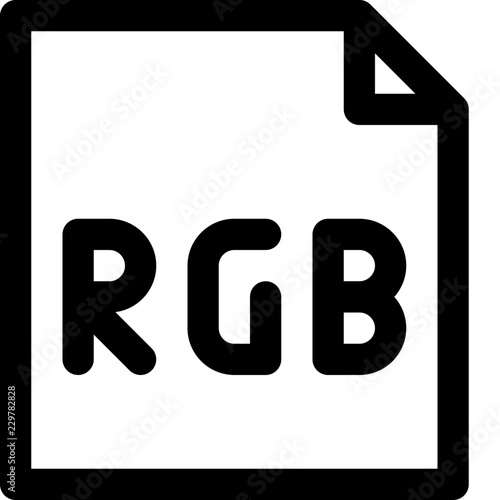 RGB color file
