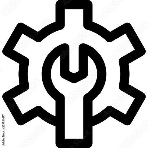 Cog and wrench