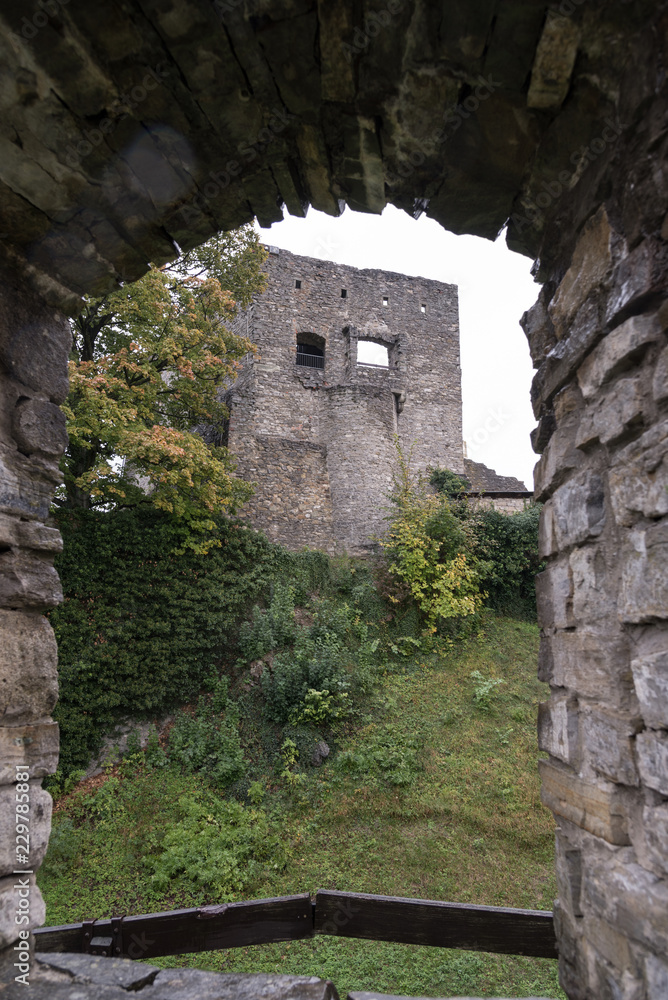 Hukvaldy castle ruins in Czech republic Hukvaldy castle ruins in Czech republic