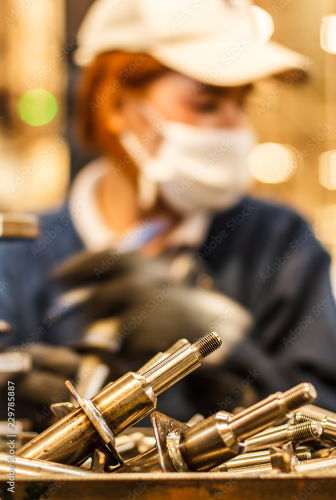 Obraz premium steel products to automotive industry