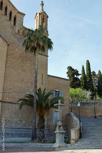 Kathedrale von Artà, Spanien, Mittelmeer, Mallorca, Strand, Panorama, Küste, Steilküste, Klippen, Berge, Meer 