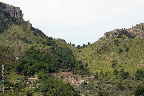 Spanien Mittelmeer Mallorca Strand Panorama Küste Steilküste Klippen Berge Meer