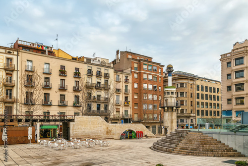 Sant Joan square, Lleida, Spain