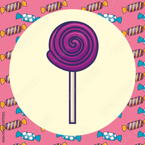 sweet lollipop design
