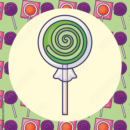 sweet lollipop design