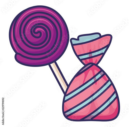 sweet lollipop design