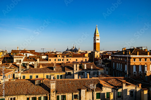 View on roofs in Venice, Veneto - Italy