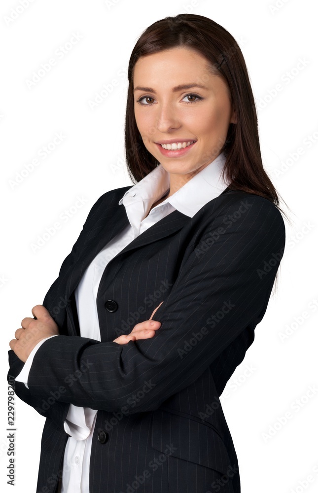 Portrait of a Smiling Young Businesswoman Portrait of a Smiling Young Businesswoman