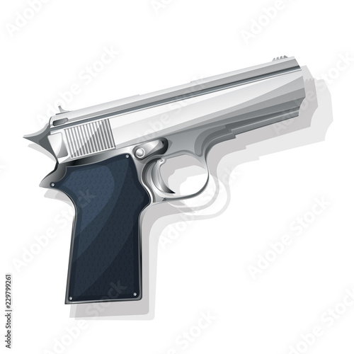 Gray pistol
