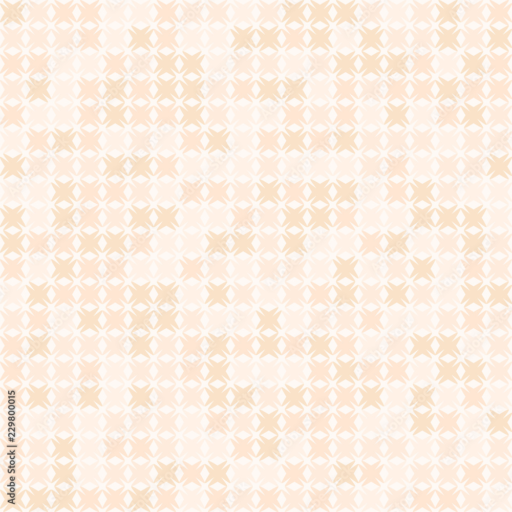 Peach abstract pattern. Seamless vector