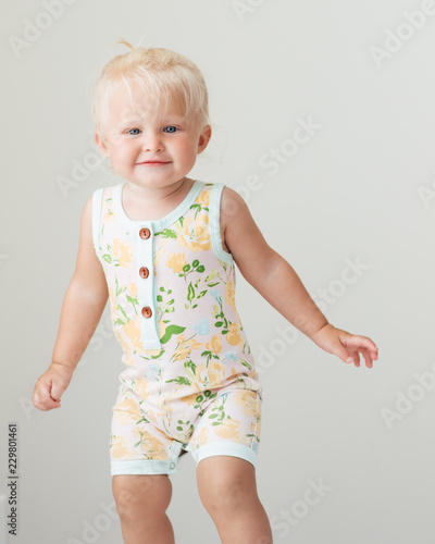 Smiling toddler