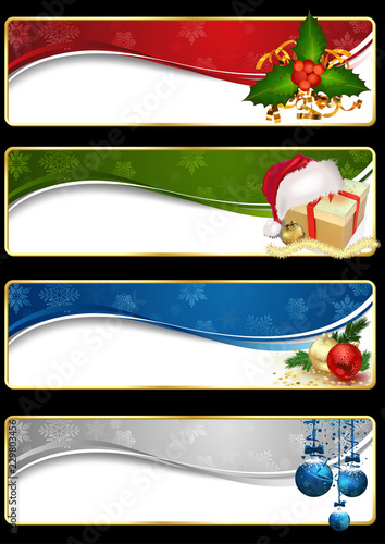 Christmas Website Banner Se...