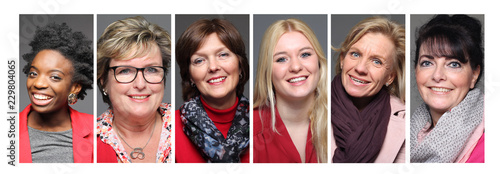 Portraits of different people