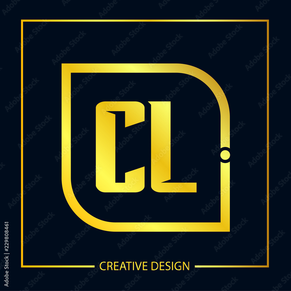 Initial Letter CL Logo Template Design Initial Letter CL Logo Template Design