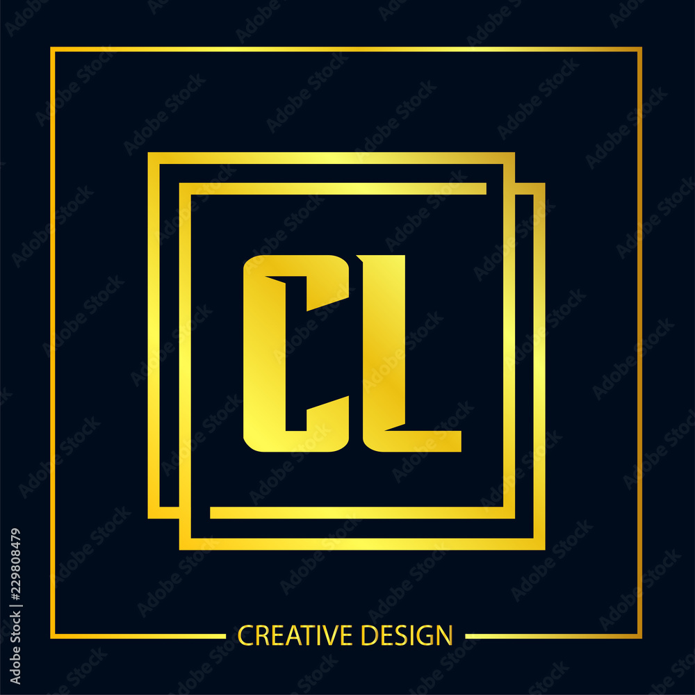 Initial Letter CL Logo Template Design Initial Letter CL Logo Template Design