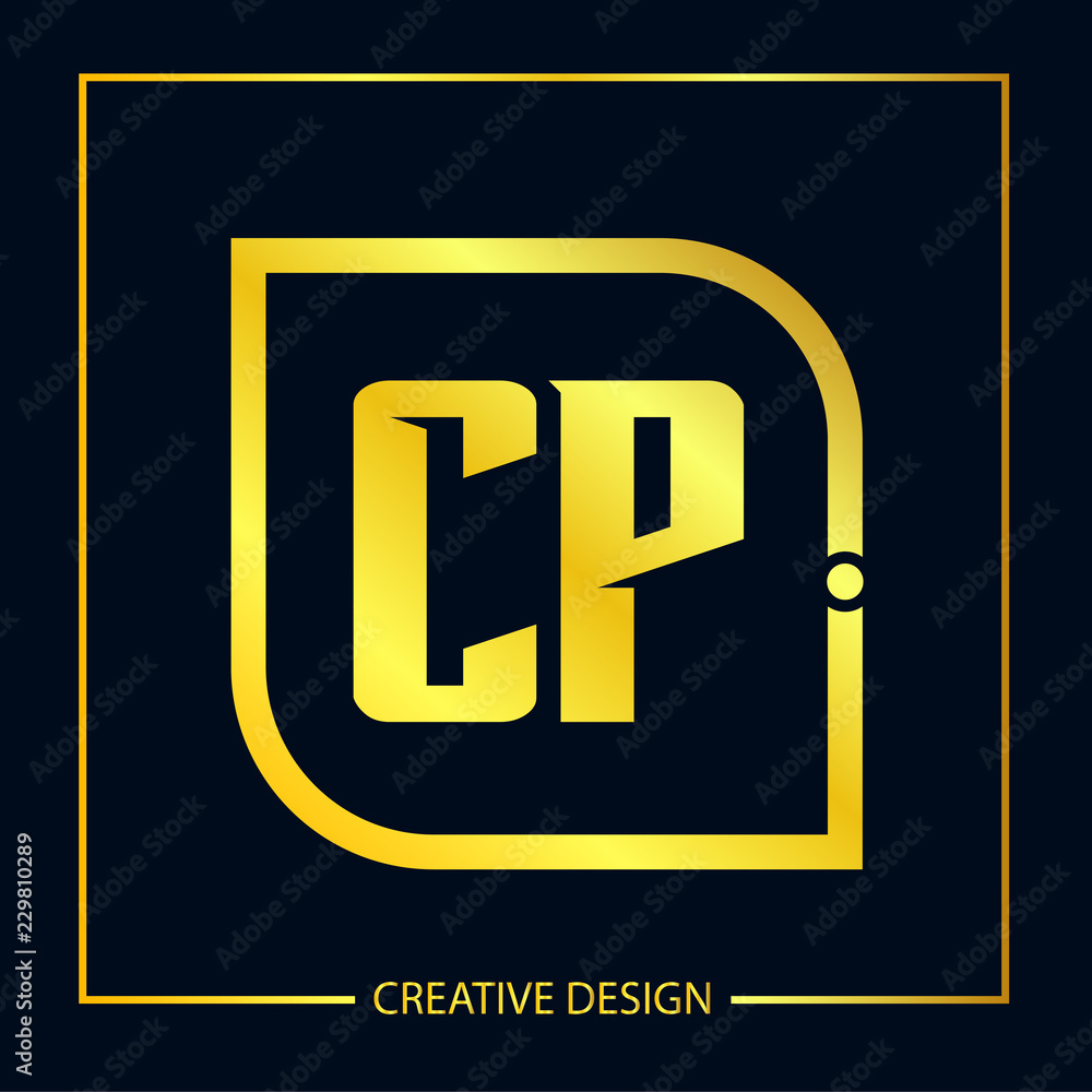Initial Letter CP Logo Template Design Initial Letter CP Logo Template Design