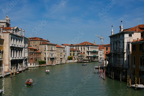Venice  Grand Canal  from the Accademia Bridge