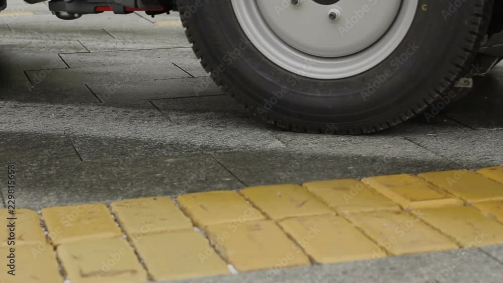 a Street Cleaning Machine