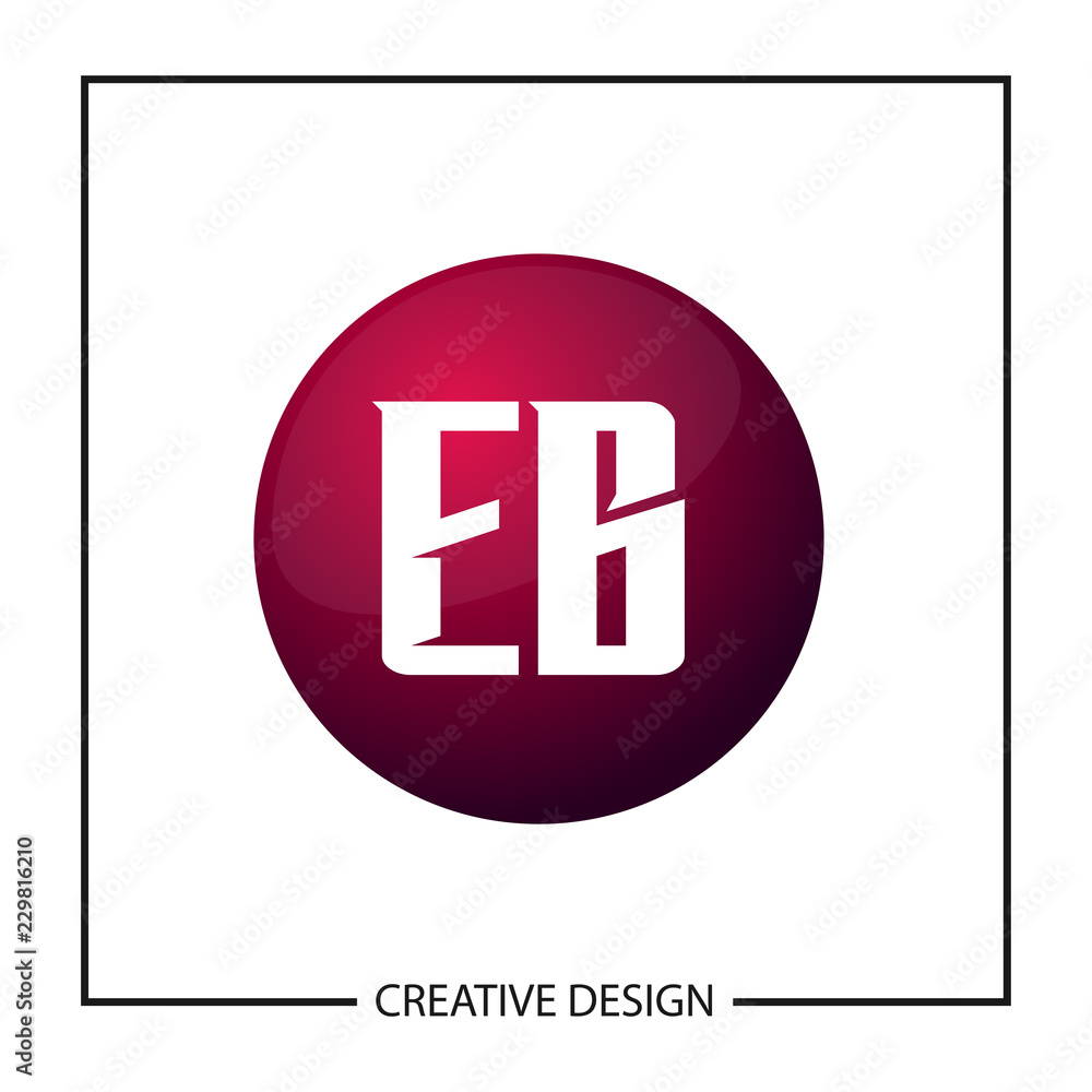 Initial Letter EB Logo Template Design Initial Letter EB Logo Template Design