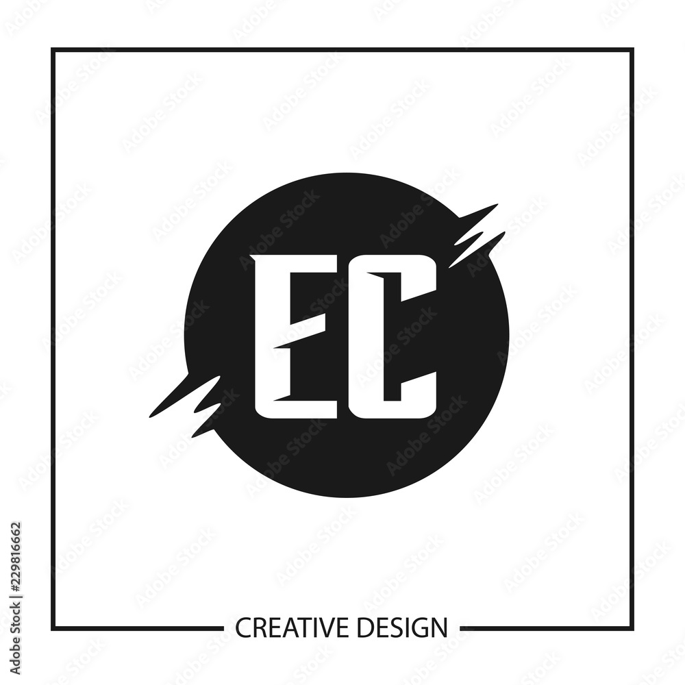 Initial Letter EC Logo Template Design Initial Letter EC Logo Template Design