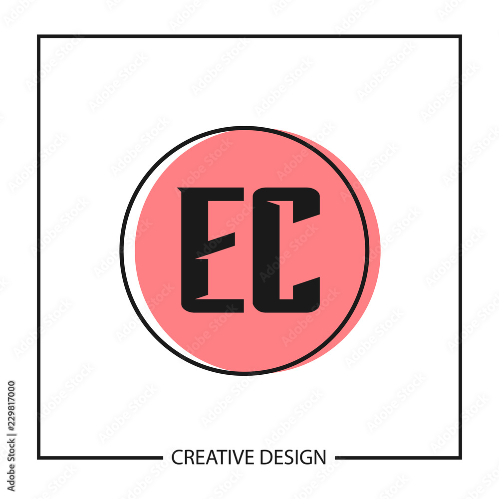 Initial Letter EC Logo Template Design Initial Letter EC Logo Template Design