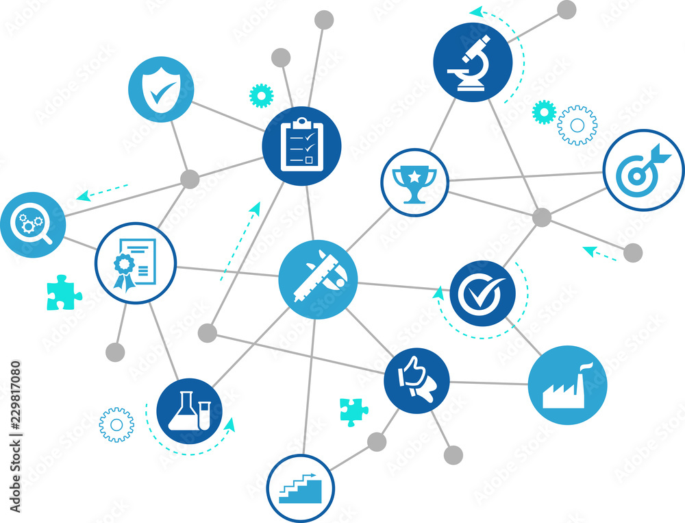 quality management / iso / customer satisfaction / audit – vector illustration quality management / iso / customer satisfaction / audit – vector illustration