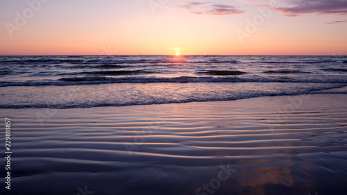 sunset over the sea © Maria
