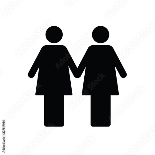 couple icon illustration