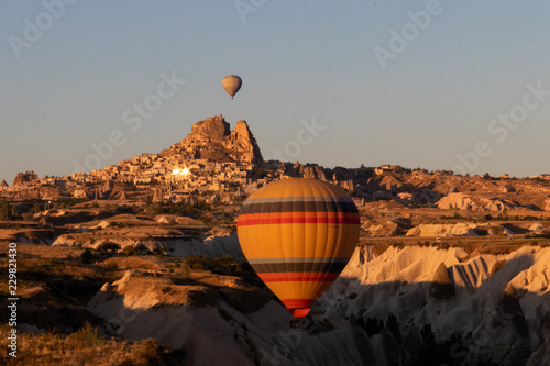 World best hot air balloon destination. gore me, Turkey.