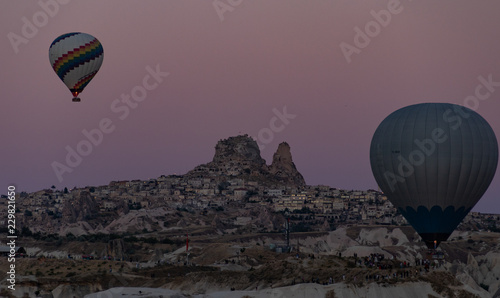 World best hot air balloon destination. gore me, Turkey.