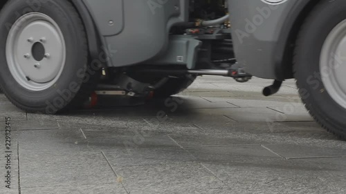 a Street Cleaning Machine