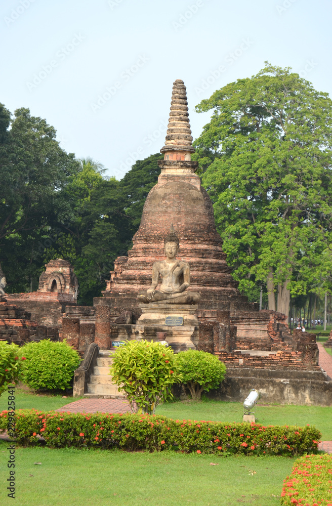Thaïlande temple wat mahathat Thaïlande temple wat mahathat