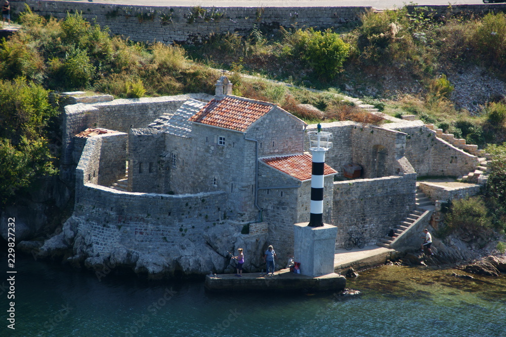 Naklejka premium Nel Fiordo di Kotor