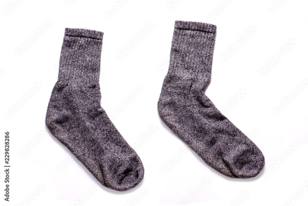 Gray socks. Second hand Gray socks. Second hand