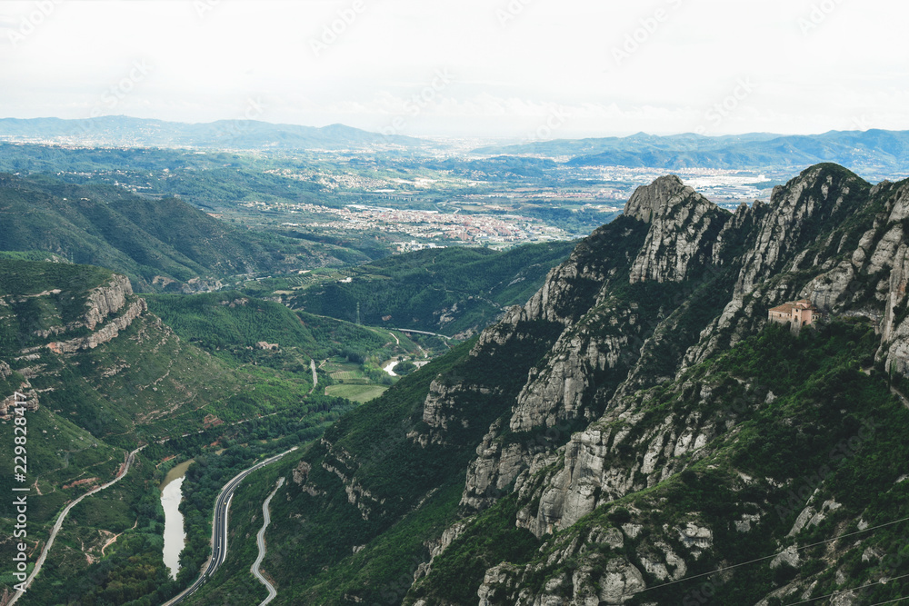 Obraz premium view from mountain