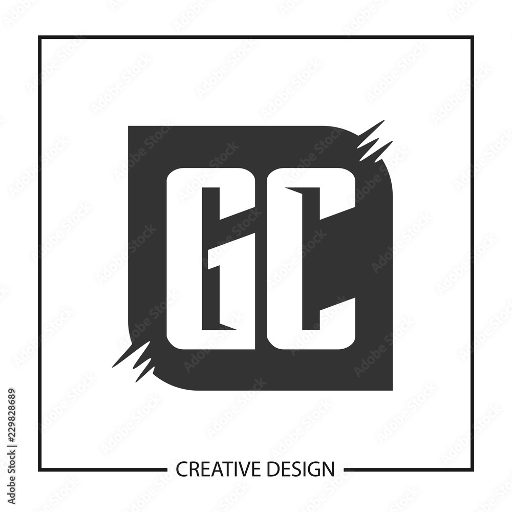 Initial Letter GC Logo Template Design Initial Letter GC Logo Template Design