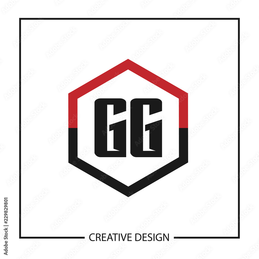 Initial Letter GG Logo Template Design Initial Letter GG Logo Template Design