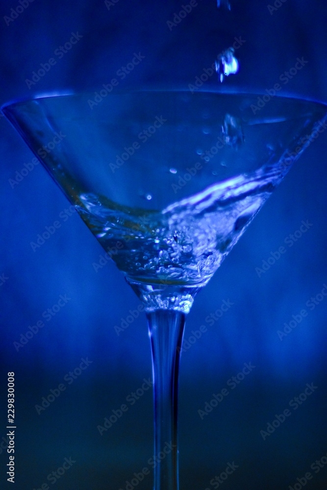 Liquid in cocktail glass 2 Liquid in cocktail glass 2