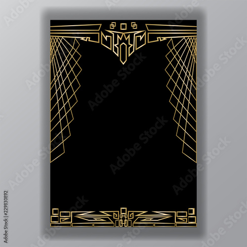 art deco web indian motive