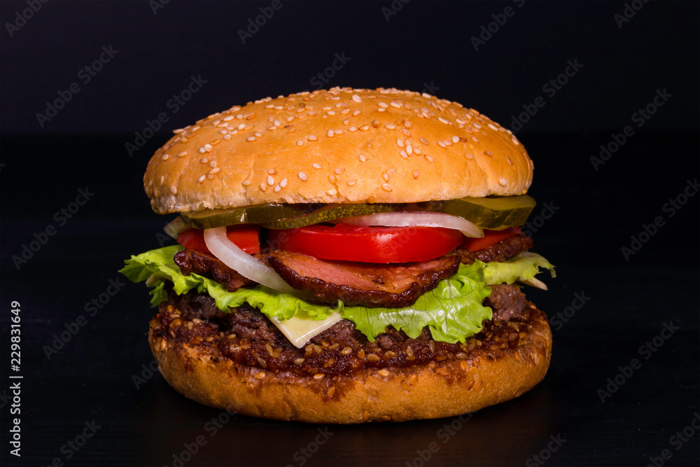 Burger with beef Burger with beef