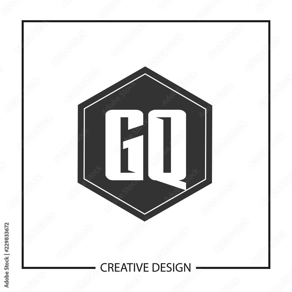 Initial Letter GQ Logo Template Design Initial Letter GQ Logo Template Design