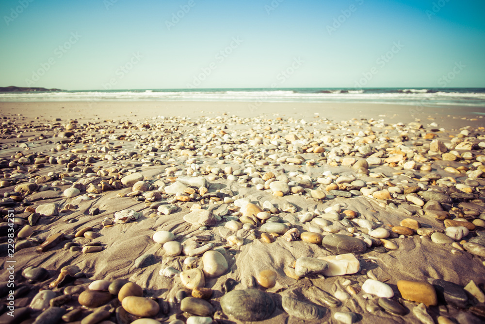 stones and sea, travel conceptual photography, wallpaper