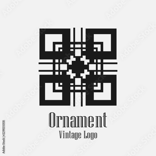 Art Deco vintage logo