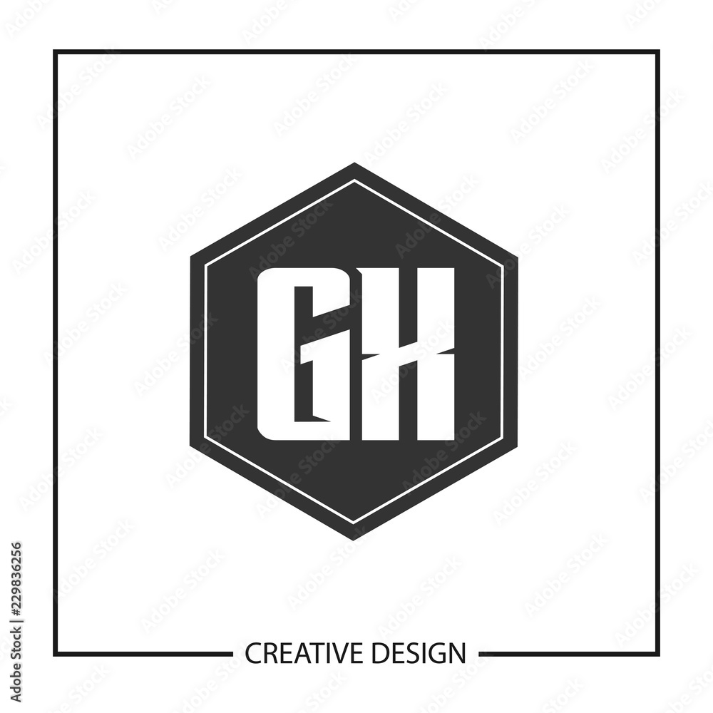 Initial Letter GX Logo Template Design Initial Letter GX Logo Template Design