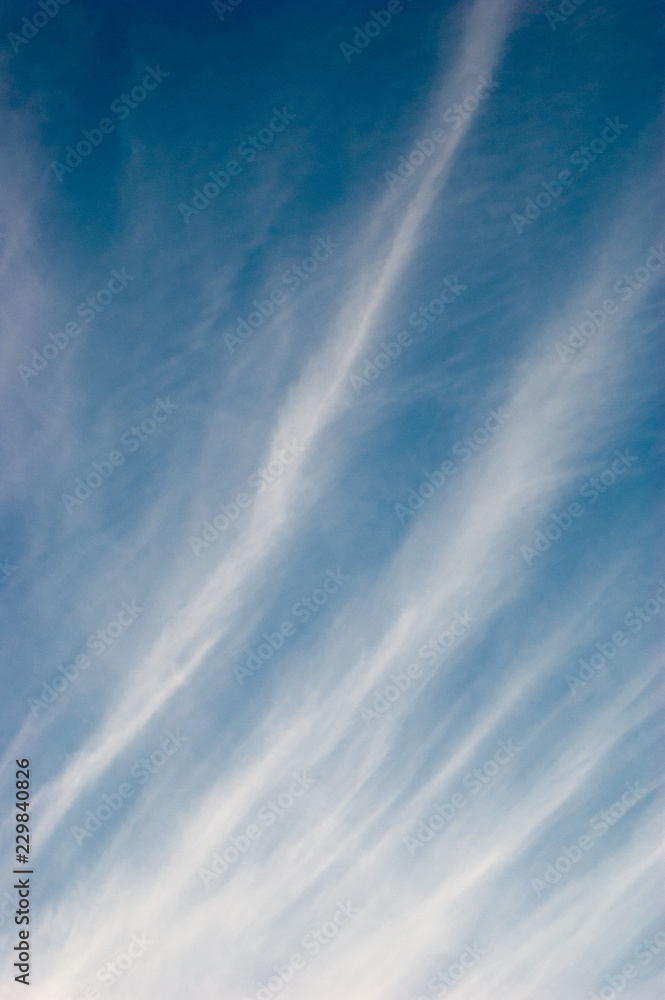 Fototapeta premium Blue sky with clouds