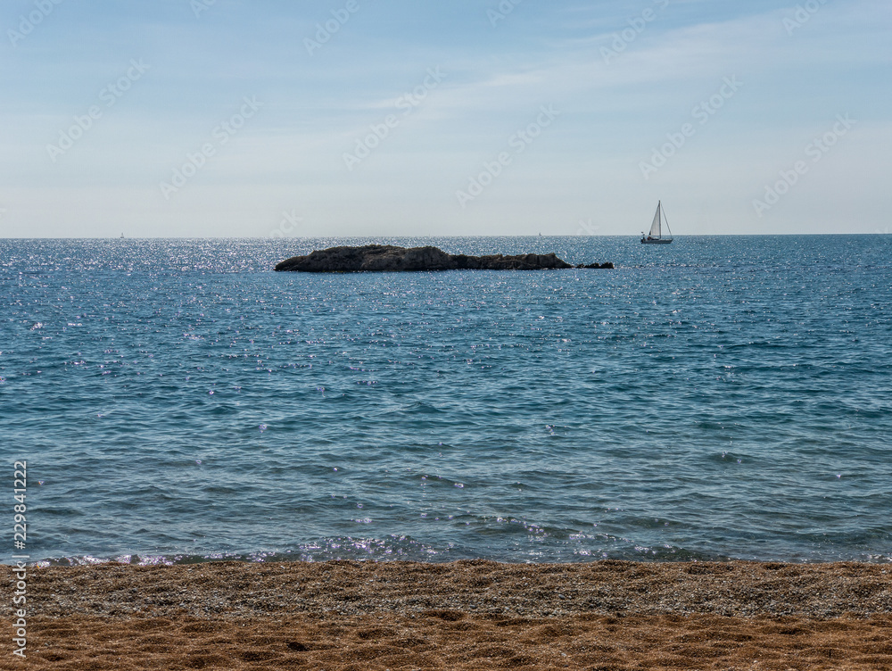 Beach at Durdle Door in Wareham, Dorset, UK Beach at Durdle Door in Wareham, Dorset, UK