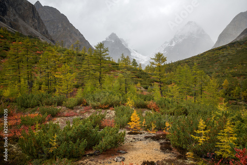 Mountain range Kodar in Eastern Siberia