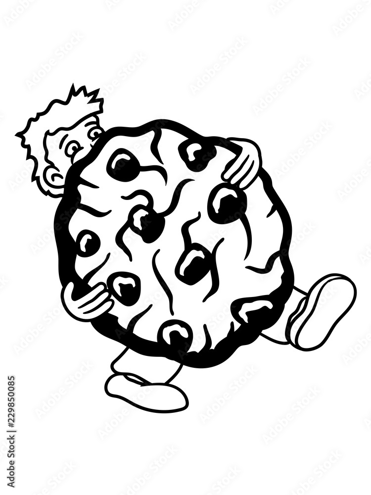 cookie keks groß riesig tragen lecker hunger backen bäcker essen knabbern schleppen naschen comic cartoon clipart mann cookie keks groß riesig tragen lecker hunger backen bäcker essen knabbern schleppen naschen comic cartoon clipart mann