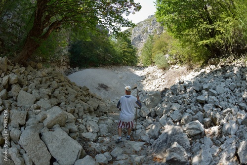 senoir male hiker photo